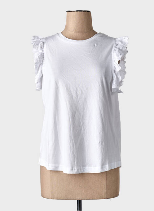 Maiou alb MANGO femme