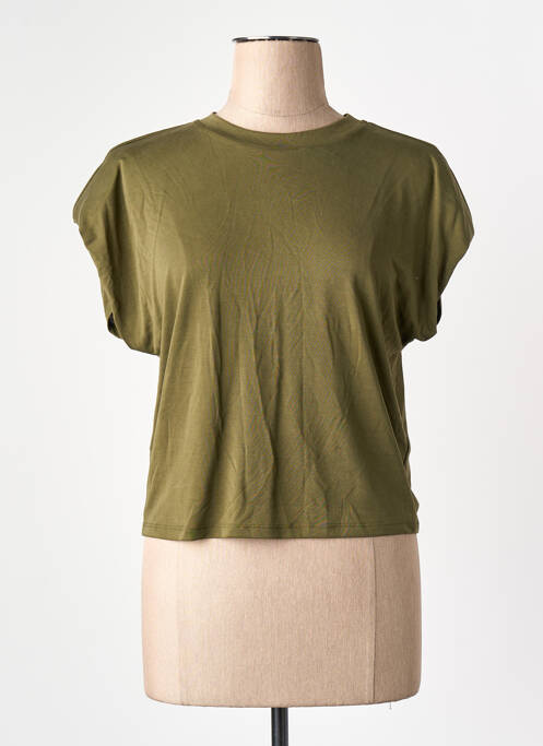 Tricou verde MANGO femme