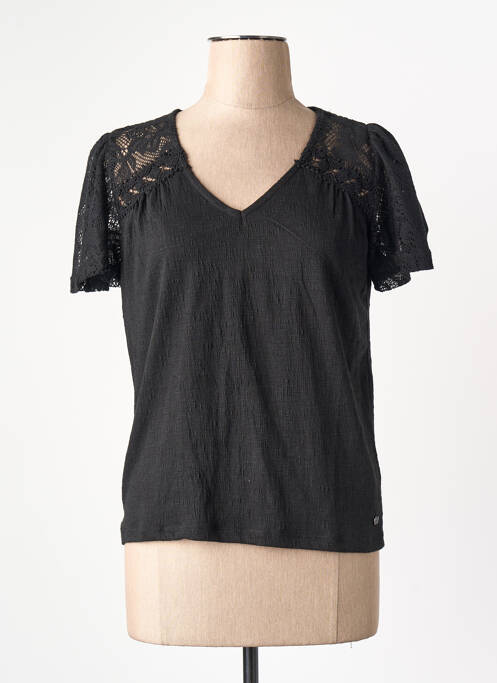 Tricou negru GARCIA femme