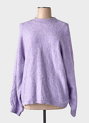 Pulover violet MANGO femeie