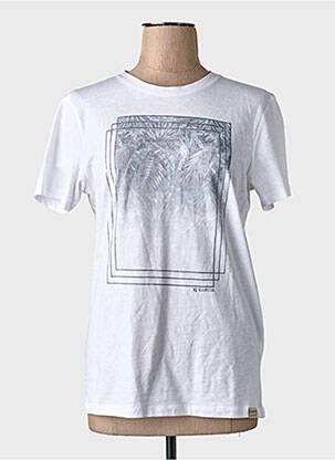 Tricou alb GARCIA bărbat