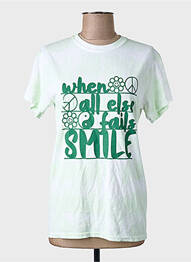 Tricou verde DAISY STREET femme