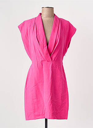 Rochie scurtă roz MANGO femeie