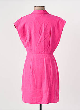 Rochie scurtă roz MANGO femeie
