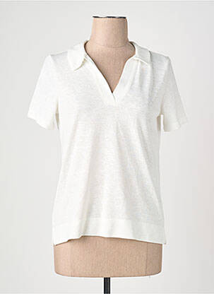 Polo alb STREET ONE femme