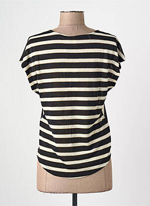 Tricou guler în v mâneci scurte negru VERO MODA femeie