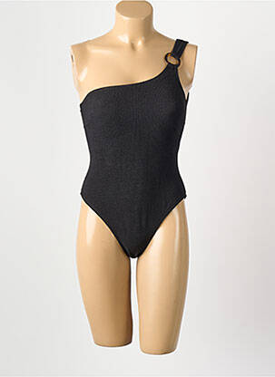 Costum de baie dintr-o singură piesă negru PIECES femeie