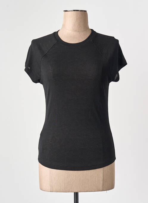Tricou negru MANGO femme