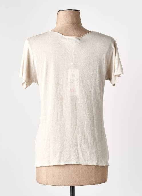 Tricou bej ZABAIONE femme