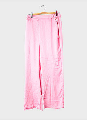 Pantalon larg roz VERO MODA femeie