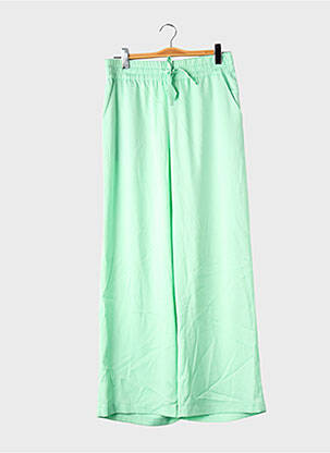 Pantalon larg verde VERO MODA femeie