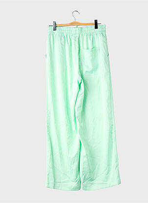 Pantalon larg verde VERO MODA femeie