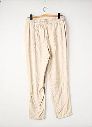 Pantalon larg bej VERO MODA femeie