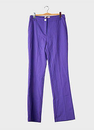 Pantalon drept violet MORGAN femeie