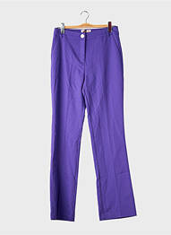 Pantalon drept violet MORGAN femme