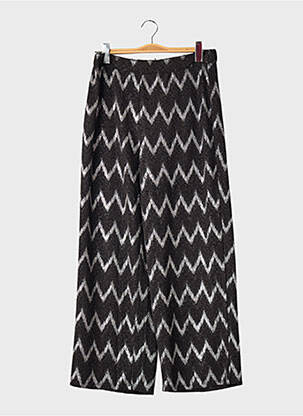 Pantalon drept croială dreaptă negru ONLY femeie