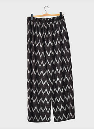 Pantalon drept croială dreaptă negru ONLY femeie
