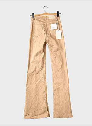 Pantalon evazat bej KOCCA femeie