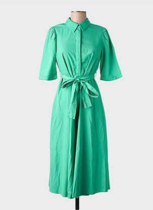 Rochie scurtă mâneci scurte mâneci scurte verde VERO MODA femeie