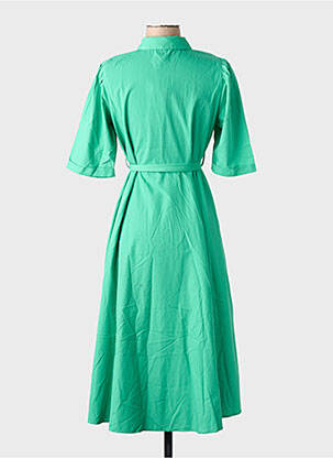 Rochie scurtă mâneci scurte mâneci scurte verde VERO MODA femeie