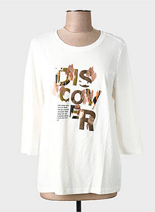 Tricou alb S.OLIVER femeie