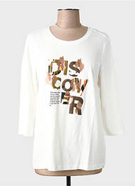 Tricou alb S.OLIVER femme