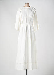 Rochie lungă alb MANGO femeie