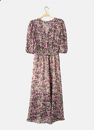 Rochie lungă violet MORGAN femeie