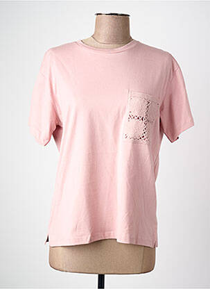 Tricou roz MANGO femeie