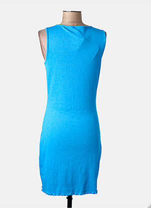 Rochie scurtă fără mâneci fără mâneci albastru ONLY femeie