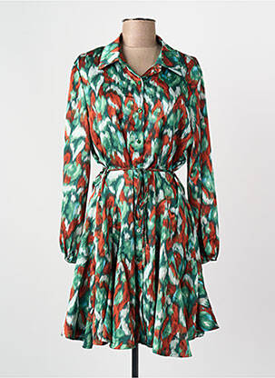 Rochie midi verde JS MILLENIUM femeie