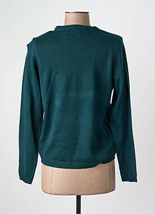 Pulover guler rotund verde ONLY femeie