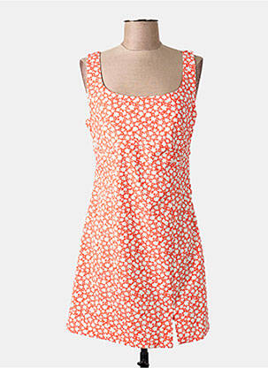 Rochie scurtă portocaliu MANGO femeie