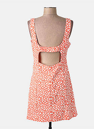 Rochie scurtă portocaliu MANGO femeie