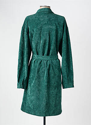 Rochie midi mâneci lungi mâneci lungi verde VILA femeie