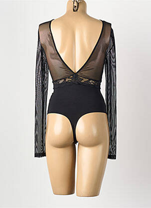 Body de lenjerie negru PIECES femeie