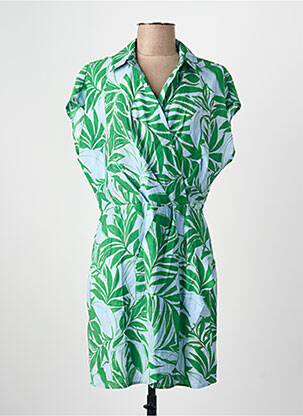 Rochie scurtă verde MANGO femeie