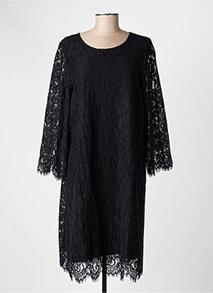 Rochie midi mâneci 3/4 mâneci 3/4 negru CARMAKOMA femeie