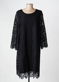 Rochie midi mâneci 3/4 mâneci 3/4 negru CARMAKOMA femeie