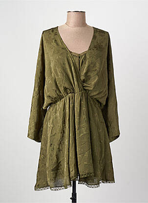 Rochie midi verde MANGO femeie