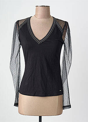 Tricou negru MORGAN femeie