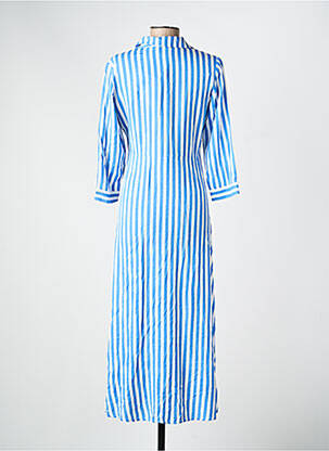 Rochie lungă mâneci 3/4 albastru VERO MODA femeie