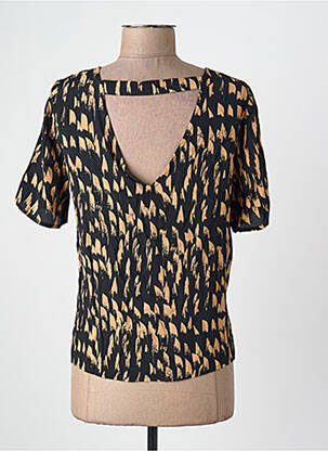 Tricou guler rotund negru VERO MODA femeie
