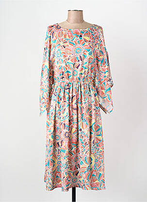 Rochie lungă roz MOLLY BRACKEN femeie