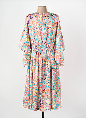 Rochie lungă roz MOLLY BRACKEN femeie