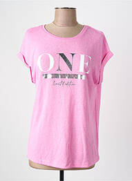 Tricou roz STREET ONE femme