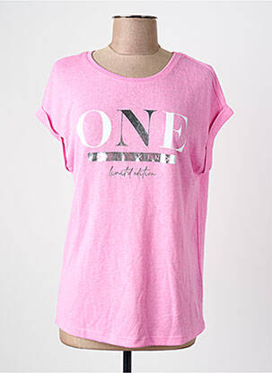 Tricou roz STREET ONE femme