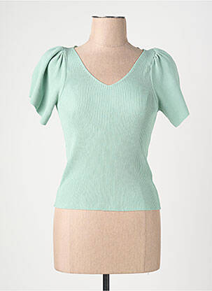Tricou croială dreaptă verde ONLY femeie