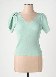 Tricou croială dreaptă verde ONLY femme