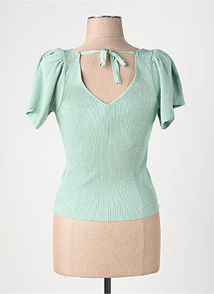 Tricou croială dreaptă verde ONLY femeie